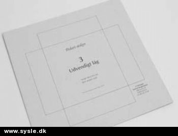 8795/ Sy selv: Patchwork æske 4K - Bund og Låg *19x19cm*