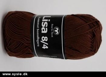 0023 Cotton 8/4 - Rødbrun - 1ng
