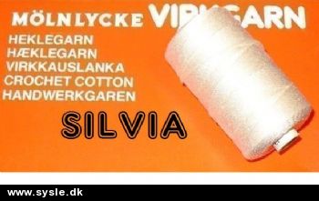 Silvia Hæklegarn Nr. 5 og 20 - SE FARVER 1ng. 50g