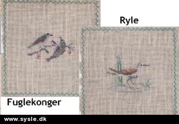 Al 19-66-65: Mønster: 06:06 Danske fugle - Fuglekonge/Ryle *org*