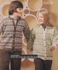 Klik her for at se flere billeder og f mere information om varen:  Sa 1163/ Mønster: Strik cardigan i gammel stil 8-54 *org*