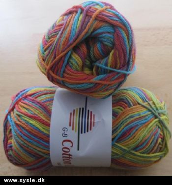 0006 - Cotton 8/4 - Multi Meleret - 50g 1ng.