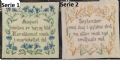 Klik her for at se flere billeder og f mere information om varen:  Hv -1978: Mønster: Blomster-rim 12fors. *org*