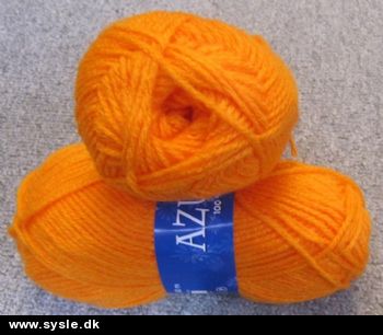 0007 Azurite Acryl - Orange - 50g 1ng.