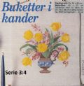 Klik her for at se flere billeder og f mere information om varen:  Hm 37-91-01: Mønster: Buketter i kander/Tulipaner 3:4 *org*