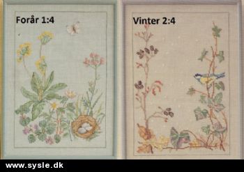Hv 01-89-48 Mønster: De 4 årstider/Forår+Vinter *org*