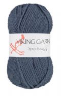 Klik her for at se flere billeder og f mere information om varen:  0527 Sportsragg - Jeans Blå - 50g 1ng.