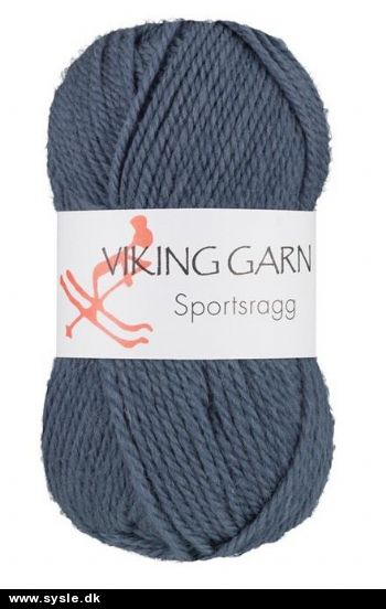 0527 Sportsragg - Jeans Blå - 50g 1ng.
