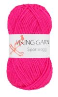 Klik her for at se flere billeder og f mere information om varen:  0577 Sportsragg - Neon Pink - 50g 1ng.