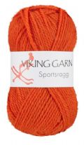 Klik her for at se flere billeder og f mere information om varen:  0551 Sportsragg - Brændt Orange - 50g 1ng.