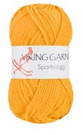 Klik her for at se flere billeder og f mere information om varen:  0545 Sportsragg - Mellem Gul - 50g 1ng.
