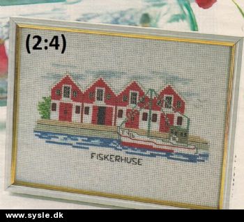 Hv 26-01-57: Mønster: Danmark rundt (2:4) Fiskerhuse *org*