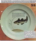 Klik her for at se flere billeder og f� mere information om varen:&nbsp; Hv 30-75-34: Mønster: Porcelænsmaling (5:6) Fisketallerken - Torsk *org*