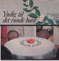 Klik her for at se flere billeder og f mere information om varen:  Sø 04-67-11: Mønster: Broderet rund Dug med blomster ø:110cm *org*