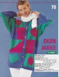 Klik her for at se flere billeder og f mere information om varen:  In 03-92-26: Mønster: Strik en skøn lang jakke S-XL *org*