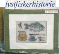 Klik her for at se flere billeder og f mere information om varen:  Hv 42-02-48 Mønster: 3:4 Lystfisker 13x18cm *org*