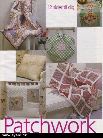 Hv 03-03-49: Hæfte: 12 sider Patchwork *org*