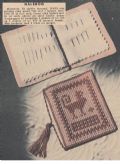 Klik her for at se flere billeder og f� mere information om varen:&nbsp; Hv 25-54-20: Mønster: Broderet nålebog i almue *PDF fil*
