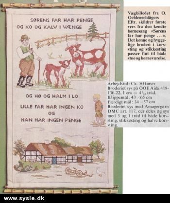 Fe 25-76-43: Mønster: Ophæng. Sørens far har penge *org*