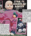 Klik her for at se flere billeder og f mere information om varen:  Fj 48-94-87: Mønster: Tøj til dukkke og bamse *org*