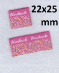 Klik her for at se flere billeder og f mere information om varen:  2225 Mærke: *Handmade* (dobbelt) 22x25mm - 1stk. 