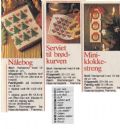 Klik her for at se flere billeder og f mere information om varen:  Hm 46-81-01: Mønster: Brodere 6 små juleting *org*