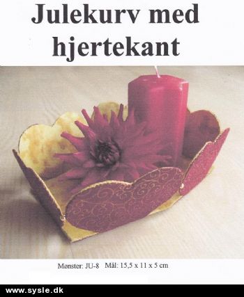 JBJ JU 0008/ Mønster: Sy lille julekurv i patchwork *org*