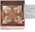 Klik her for at se flere billeder og f mere information om varen:  Hv 45-76-56: Mønster: Bro. Rocoko pude 44x44cm *org*