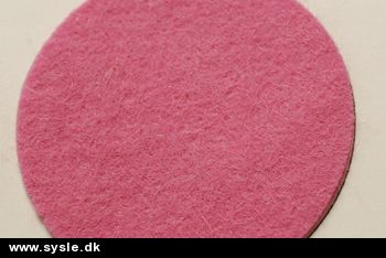 1429 - Hobbyfilt, Lys Pink - 0,5m stk.