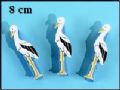 Klik her for at se flere billeder og få mere information om varen:  Stork på Klemmer - Blå 8cm - 10 stk. i pk.