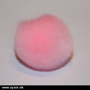 Pompon Pink - flere str.