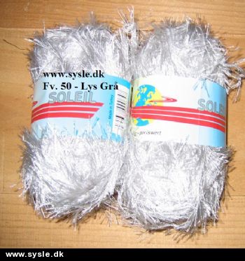 0050 Soleil Pelsgarn 50g - Gråbeige - 1ng.