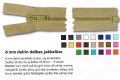 Klik her for at se flere billeder og f� mere information om varen:&nbsp; Lynlås - 6mm Delbar delrin - Beige Lys