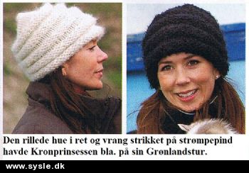 Sø 40-04-04: Strik Hue *Dronning Mary* *org*