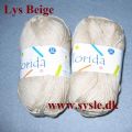 Klik her for at se flere billeder og f mere information om varen:  5004 Florida Lys Beige - Bommix - 50g 1ng.