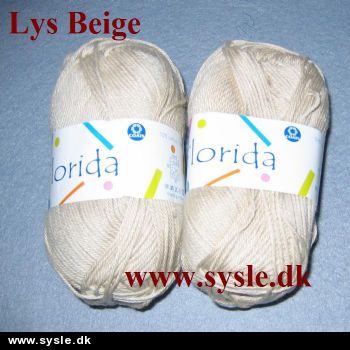 5004 Florida Lys Beige - Bommix - 50g 1ng.